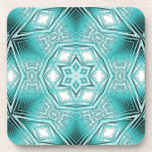 北極万華鏡のように千変万化するパターン コースター (正面)