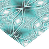 北極万華鏡のように千変万化するパターン ショートテーブルランナー (コーナー)