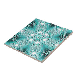 北極万華鏡のように千変万化するパターン タイル