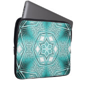 北極万華鏡のように千変万化するパターン ラップトップスリーブ (正面右)