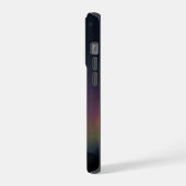 北極光の下の狼 iPhoneケース (左側面)