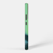 北極光の下を進むヴァイキングの船 SAMSUNG GALAXYケース (右側面)