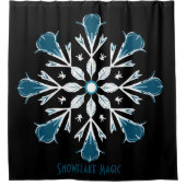 北極光 シャワーカーテン (正面)