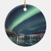 北極光 セラミックオーナメント (裏面)