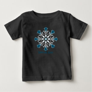 北極光 ベビーTシャツ