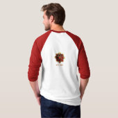 北極光 Tシャツ (裏面フル)