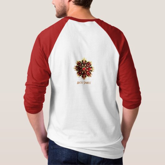 北極光 Tシャツ (裏面)