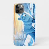 北極冬キツネ雪 Case-Mate iPhoneケース (裏)