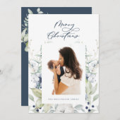 北極冬数々の植物写真 シーズンカード (正面/裏面)