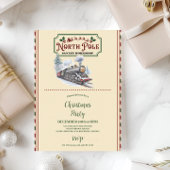 北極列車クリスマスパーティー 招待状