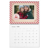 北極列車表現チケットクリスマスフォト カレンダー (1月 2026)