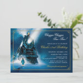 北極列車表現 | Pajama 2回目の誕生日 招待状 (スタンド正面)