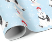 北極動物包装紙 ラッピングペーパー (ロールコーナー)