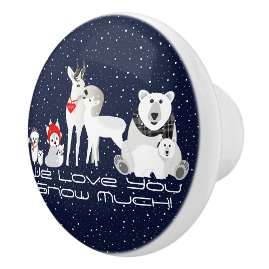 北極動物 セラミックノブ (右)