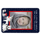 北極動物 マグネット (横)