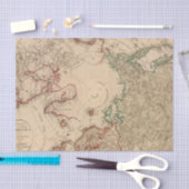 北極北半球 薄葉紙 (クラフト)