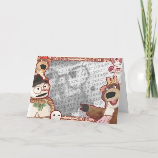 北極友人テンプレート シーズンカード (正面)