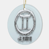 北極双子座 セラミックオーナメント (左)