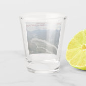 北極国立公園の門ショットグラス ショットグラス (裏面)