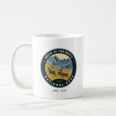 北極国立公園の門 コーヒーマグカップ (左)