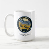 北極国立公園の門 コーヒーマグカップ (左)