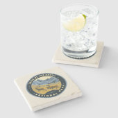 北極国立公園の門 ストーンコースター (横)