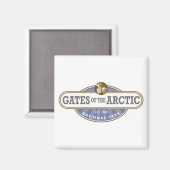 北極国立公園の門 マグネット (正面/裏面)