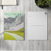 北極国立公園アラスカのゲートヴィンテージ ポストカード