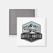 北極国立公園及び保護区のゲート マグネット (正面/裏面)