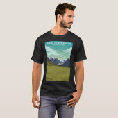 北極国立公園旅行ポスターのゲート Tシャツ (正面フル)