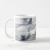 北極圏にSAGONを救追加(Planet Ice) コーヒーマグカップ (左)