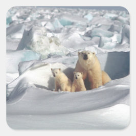 北極圏にSAGONを救追加(Planet Ice) スクエアシール