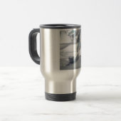 北極圏にSAGONを救追加(Planet Ice) トラベルマグ (正面左)