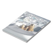 北極圏にSAGONを救追加(Planet Ice) ノートパッド (回転)