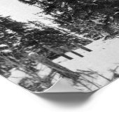 北極圏の北に位置するスノーキャンプ ポスター (角)