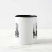 北極圏の北に位置するスノーキャンプ マグカップ (中央)