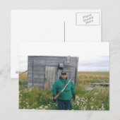 北極圏のJG (2) ポストカード (正面/裏面)