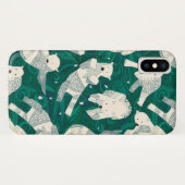 北極圏は緑 Case-Mate iPhoneケース (裏面(横))