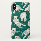 北極圏は緑 Case-Mate iPhoneケース (裏面)