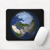 北極圏を示す全地球 マウスパッド (マウス)