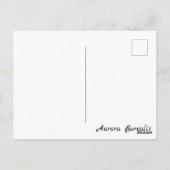 北極圏オーロラ・ボレリス ポストカード (裏面)