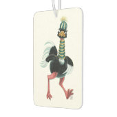 北極圏ダチョウ走 カーエアーフレッシュナー (左)