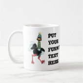 北極圏ダチョウ走 コーヒーマグカップ (左)