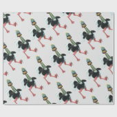 北極圏ダチョウ走 ラッピングペーパー (フラット)