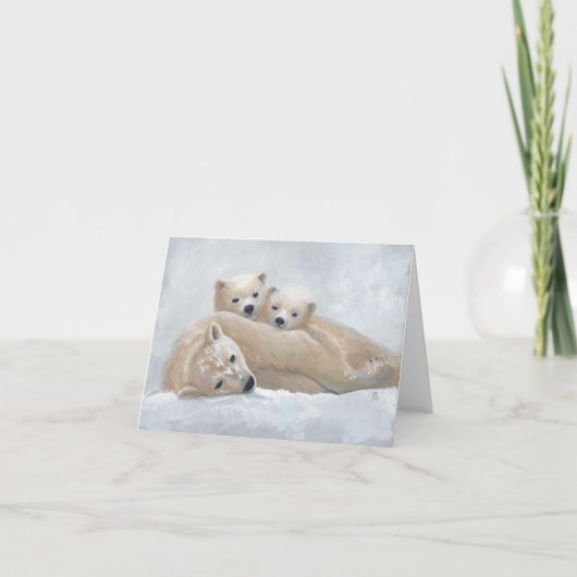 北極圏ファミリー カード (正面)