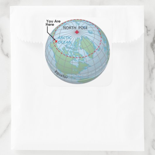 北極圏 スクエアシール (バッグ)