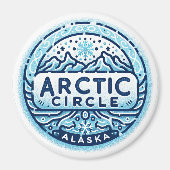 北極圏 マグネット (正面)