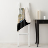 北極圏、ヨーロッパ、アジアを示す地球。 シェルパブランケット (インサイチュ)