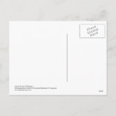 北極地図クリスマスポストカード シーズンポストカード (裏面)