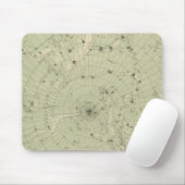 北極地域の星図 マウスパッド (マウス)